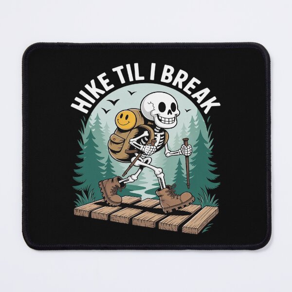 Item preview, Skeletal Mountaineer Halloween Trekking designed and sold by HardcoreTour.