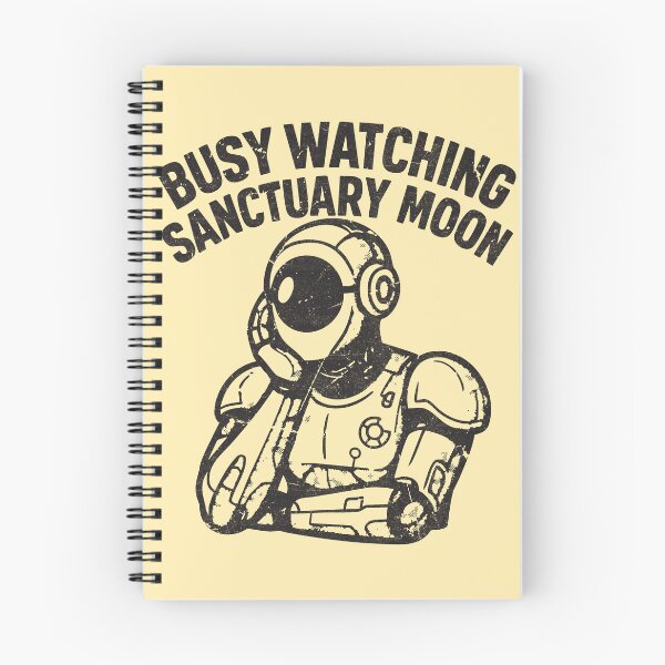 Item preview, Busy Watching Sanctuary Moon Murderbot designed and sold by BrianOMinard.