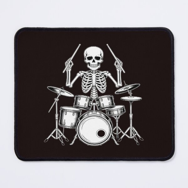 Item preview, Skeleton Drummer Halloween Rock N Roll Drumming Music Lovers designed and sold by HardcoreTour.