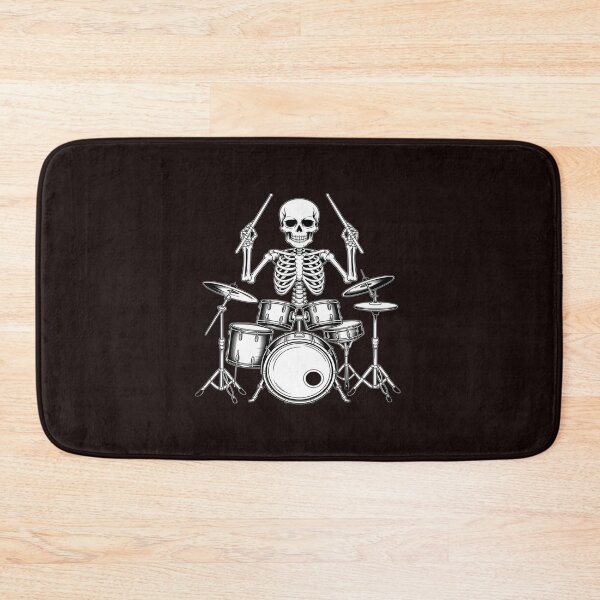 Item preview, Skeleton Drummer Halloween Rock N Roll Drumming Music Lovers designed and sold by HardcoreTour.