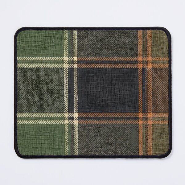 Item preview, Rustic Olive Tartan designed and sold by Kaleidoscope Print.