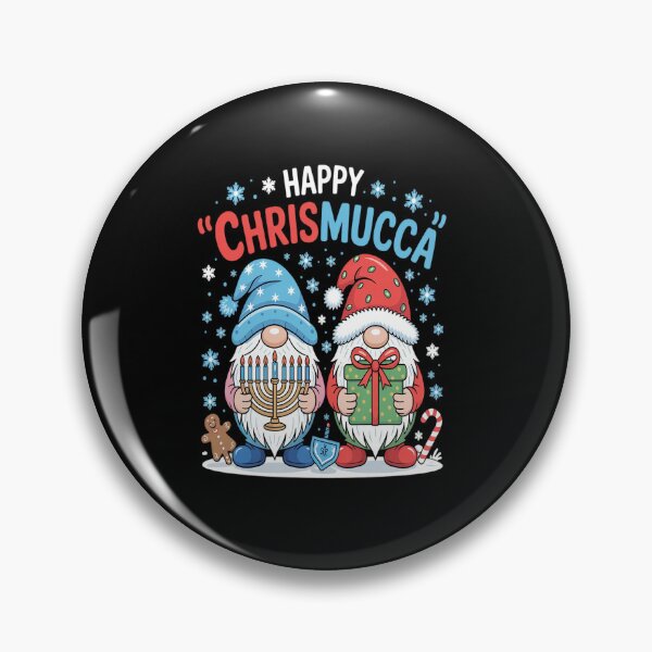 Item preview, Happy Christmukkah Ugly Sweater Hanukkah Christmas Gnome designed and sold by SIGORDESIGN.