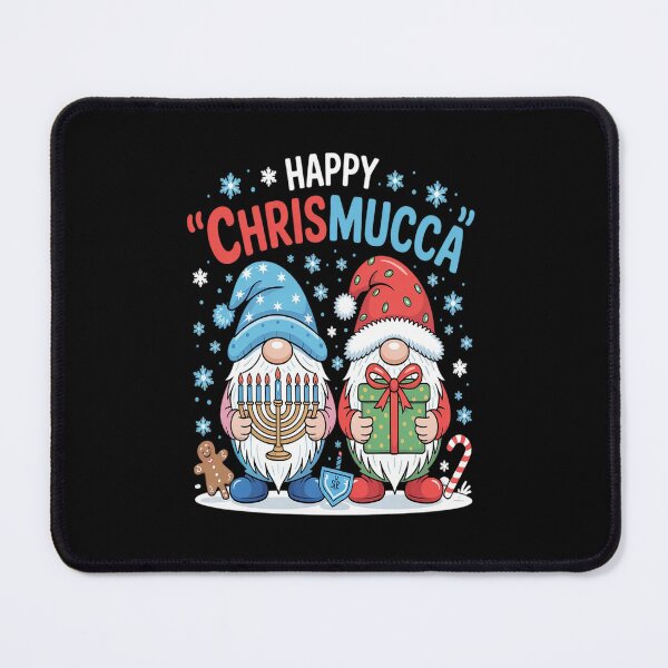 Item preview, Happy Christmukkah Ugly Sweater Hanukkah Christmas Gnome designed and sold by SIGORDESIGN.