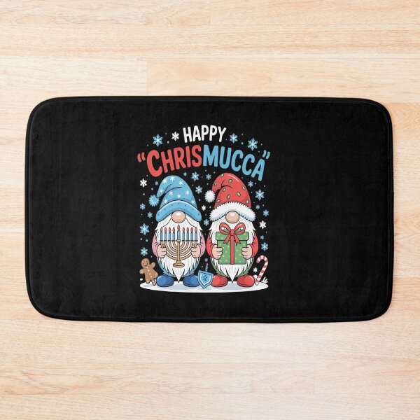 Item preview, Happy Christmukkah Ugly Sweater Hanukkah Christmas Gnome designed and sold by SIGORDESIGN.