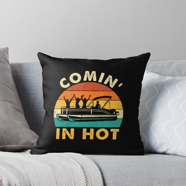 Item preview, Comin' In Hot - Retro Boating Boat Lover Sailing Captain designed and sold by KristinTara.
