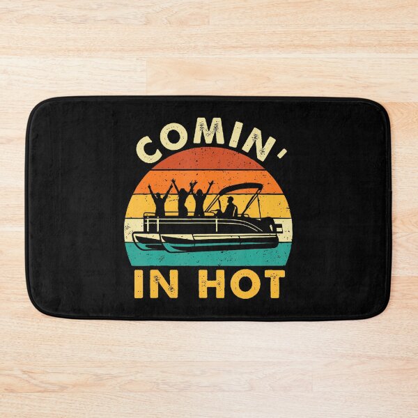 Item preview, Comin' In Hot - Retro Boating Boat Lover Sailing Captain designed and sold by KristinTara.