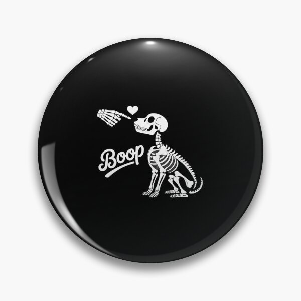 Item preview, Skeleton Hand Boop On a Dog's Nose Animals Halloween designed and sold by HardcoreTour.