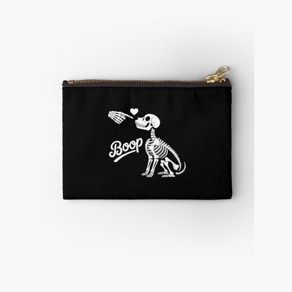 Item preview, Skeleton Hand Boop On a Dog's Nose Animals Halloween designed and sold by HardcoreTour.