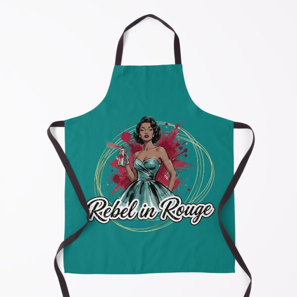 Item preview, Retro Femme Rebellion – Rebel in Rouge designed and sold by VoniBlue.