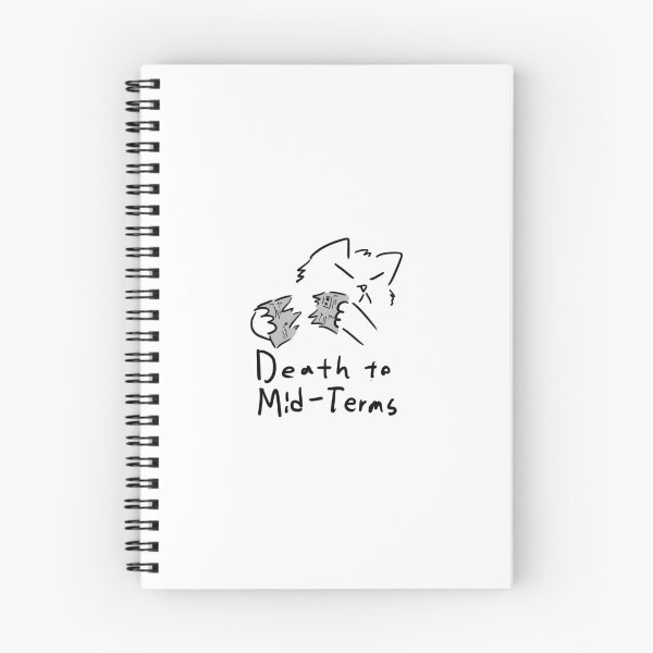 Item preview, Death to mid terms Funny cat designed and sold by Depressed-cat.
