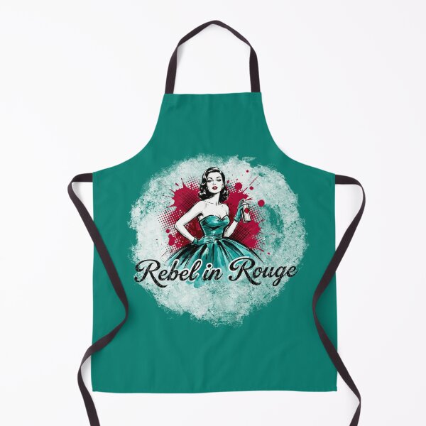 Item preview, Retro Femme Rebellion – Rebel in Rouge designed and sold by VoniBlue.