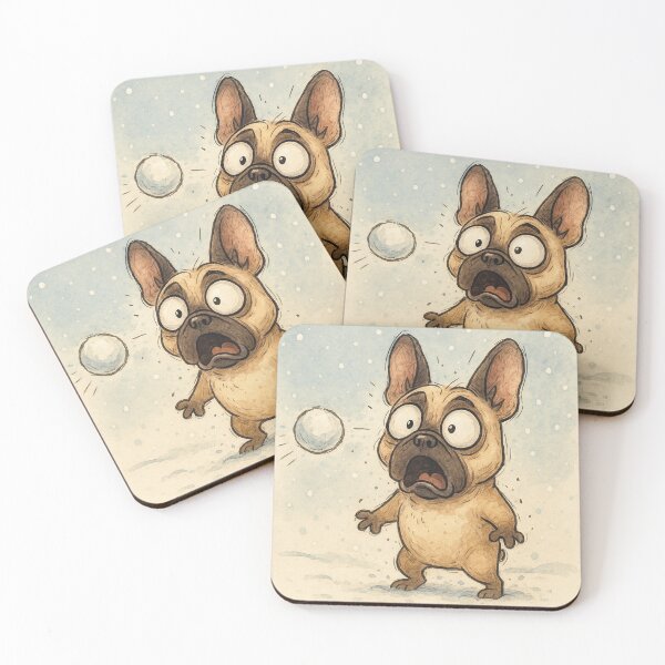 Item preview, Funny French Bulldog Snowball Reaction – Nope, Not Today designed and sold by Darlin8888.