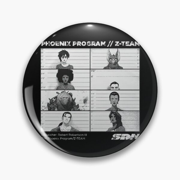 Item preview, Dispatch Z-Team Fan Art designed and sold by VincentGoodLove.