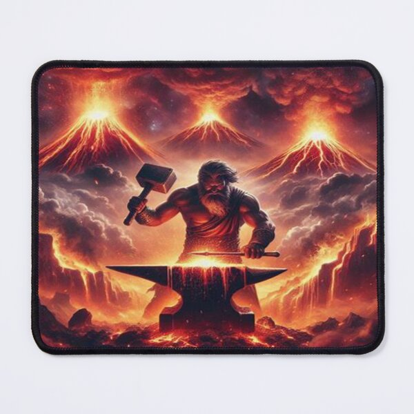 Item preview, Hephaestus, God of Fire, Impression designed and sold by FaresTes.