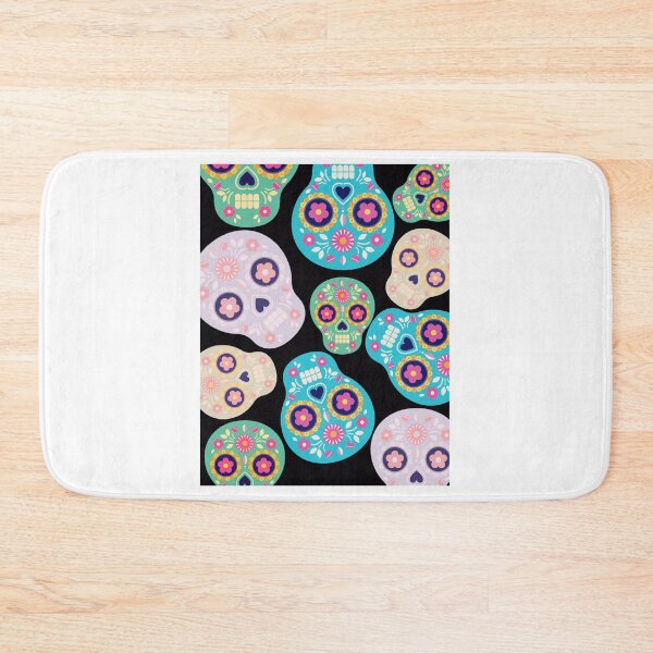 Item preview, Colorful Sugar Skull Fiesta Pattern designed and sold by BELEAFCREATIV1.