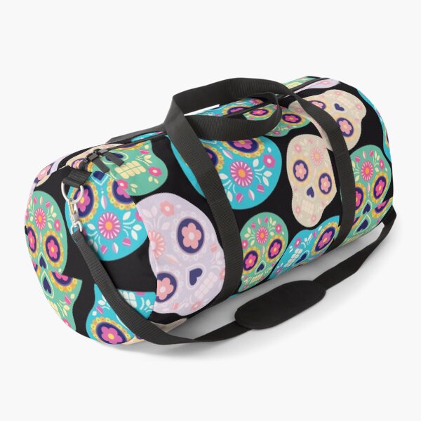 Item preview, Colorful Sugar Skull Fiesta Pattern designed and sold by BELEAFCREATIV1.