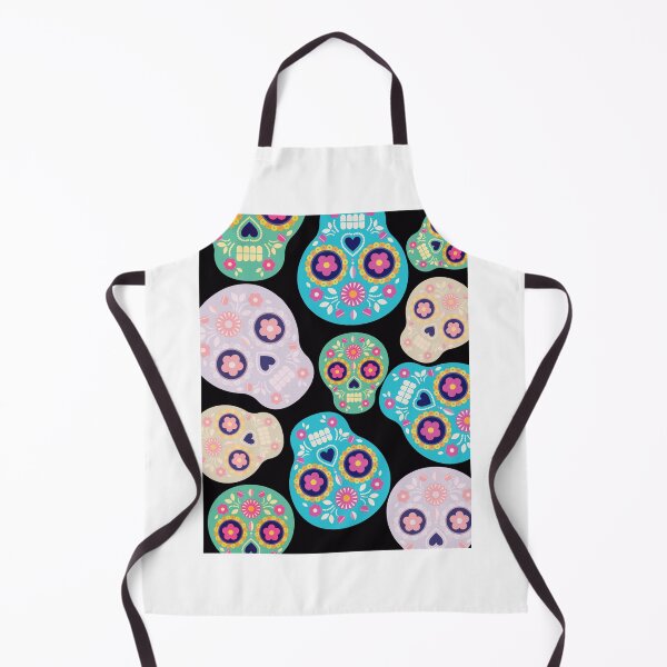 Item preview, Colorful Sugar Skull Fiesta Pattern designed and sold by BELEAFCREATIV1.