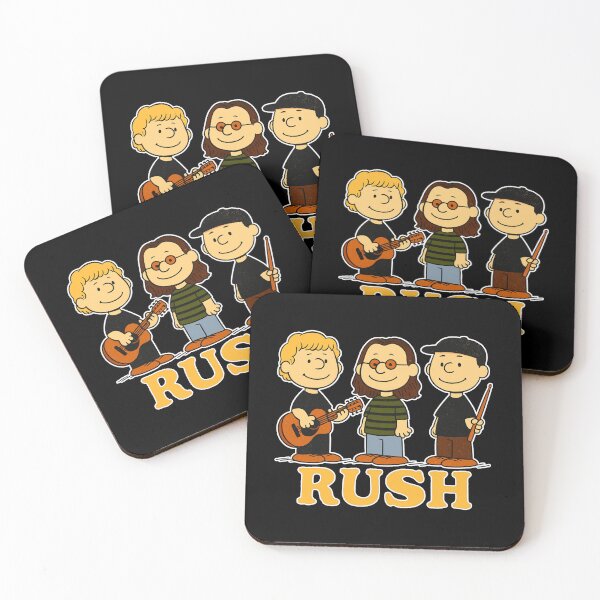 Item preview, Rush x Peanuts - Geddy Lee, Alex Lifeson & Neil Peart Rock Band designed and sold by JayeAdorableCat.