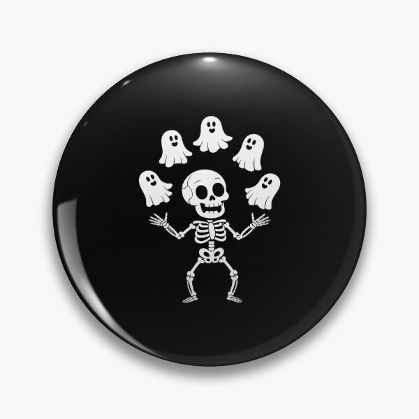Item preview, Skeleton Juggling Ghosts Halloween Costume designed and sold by ToggleBet.