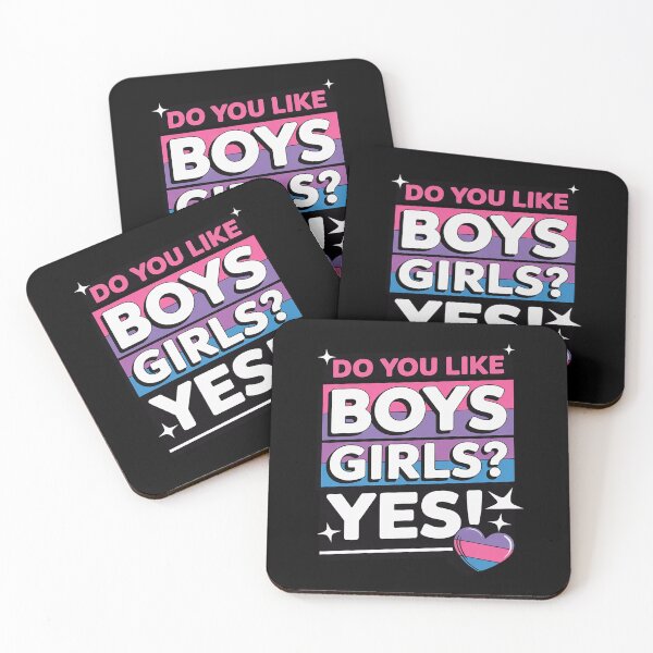Item preview, Bisexual Bi Pride Flag Do You Like Boys Or Girls Yes designed and sold by Moxizz.