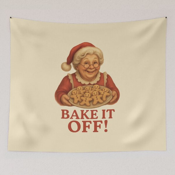 Item preview, Mrs. Claus with a Tray of Cookies designed and sold by Morna123.