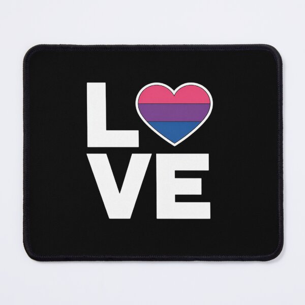 Item preview, Love Bisexual Pride Flag Bisexual Heart Flag designed and sold by Moxizz.