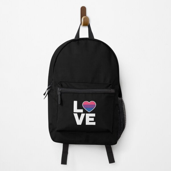 Item preview, Love Bisexual Pride Flag Bisexual Heart Flag designed and sold by Moxizz.