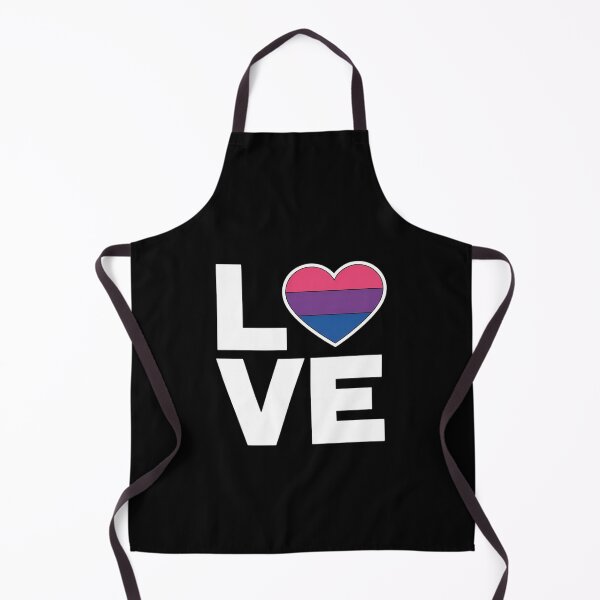 Item preview, Love Bisexual Pride Flag Bisexual Heart Flag designed and sold by Moxizz.
