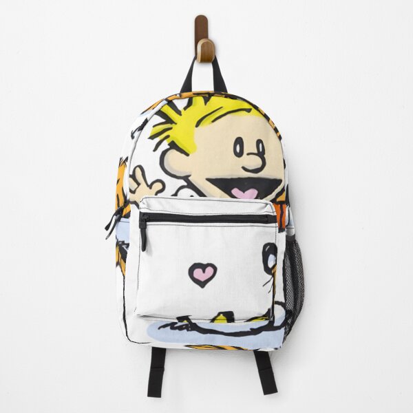 Item preview, Calvin And Hobbes Best Friends Hugging Love Hearts Cute designed and sold by Denisse Ellis.