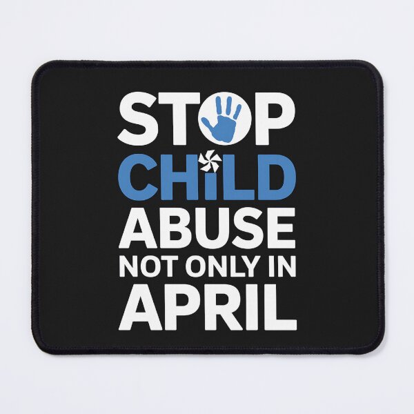 Item preview, Stop Child Abuse April Awareness Blue Hand Pinwheel designed and sold by itsnothatweird.