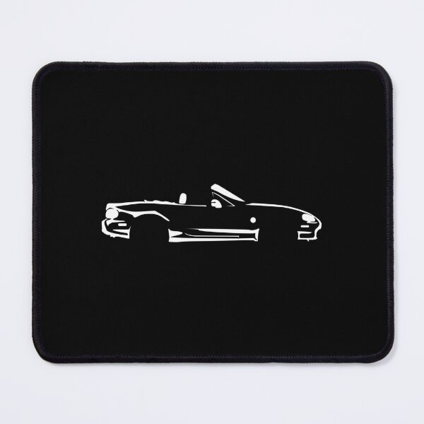 Item preview, MX-5 NB 1.8 RS (1998) Minimalist Car Silhouette (White) designed and sold by FearnCreative.