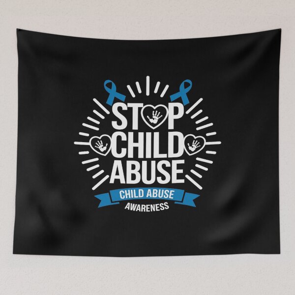 Item preview, Stop Child Abuse Child Abuse Prevention Awareness Month designed and sold by itsnothatweird.