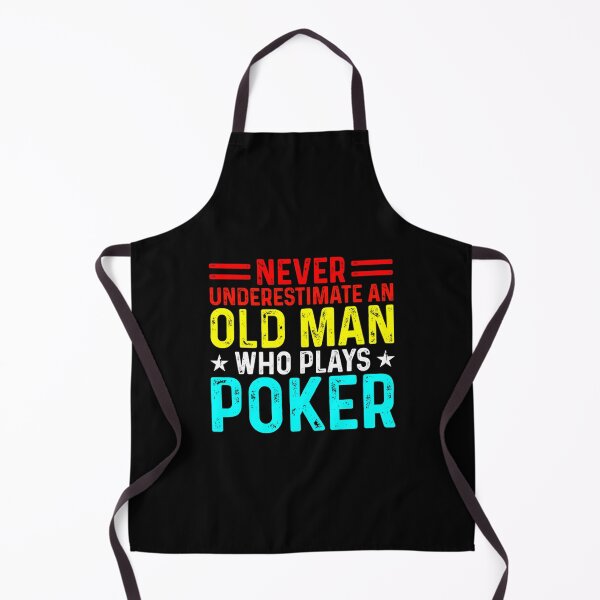 Item preview, Never Underestimate An Old Man Who Plays Poker designed and sold by KristinTara.