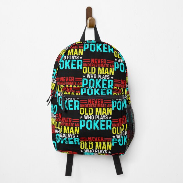 Item preview, Never Underestimate An Old Man Who Plays Poker designed and sold by KristinTara.