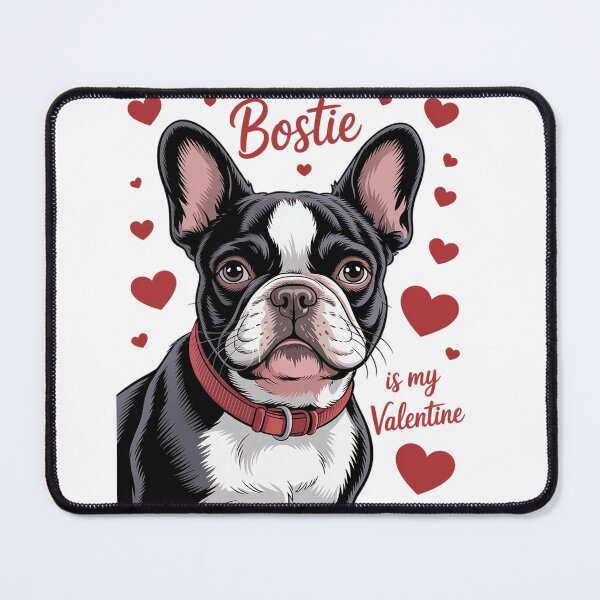 Item preview, Boston Terrier Is My Valentine Cute Pet Dog Owner Valentine designed and sold by Moxizz.