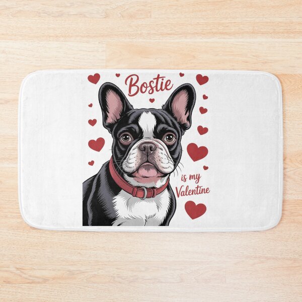 Item preview, Boston Terrier Is My Valentine Cute Pet Dog Owner Valentine designed and sold by Moxizz.
