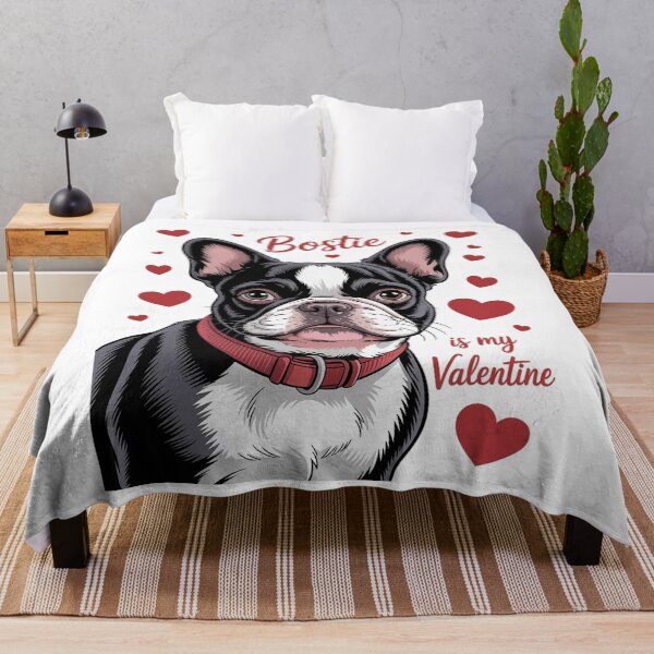 Item preview, Boston Terrier Is My Valentine Cute Pet Dog Owner Valentine designed and sold by Moxizz.