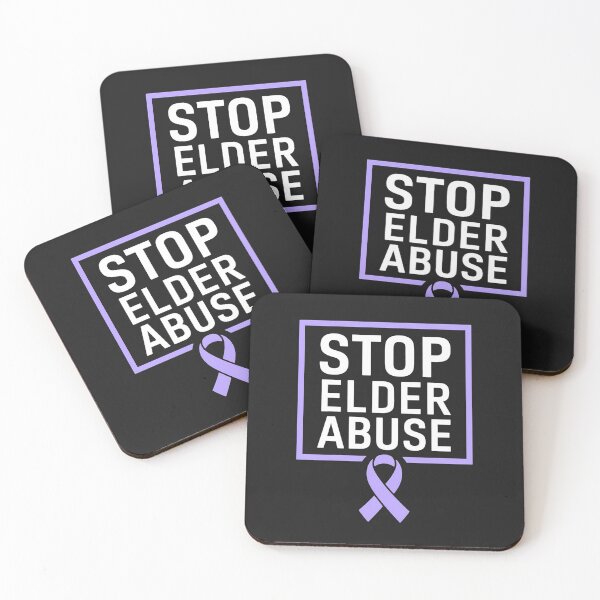 Item preview, Stop Elder Abuse Awareness Month Groovy designed and sold by itsnothatweird.