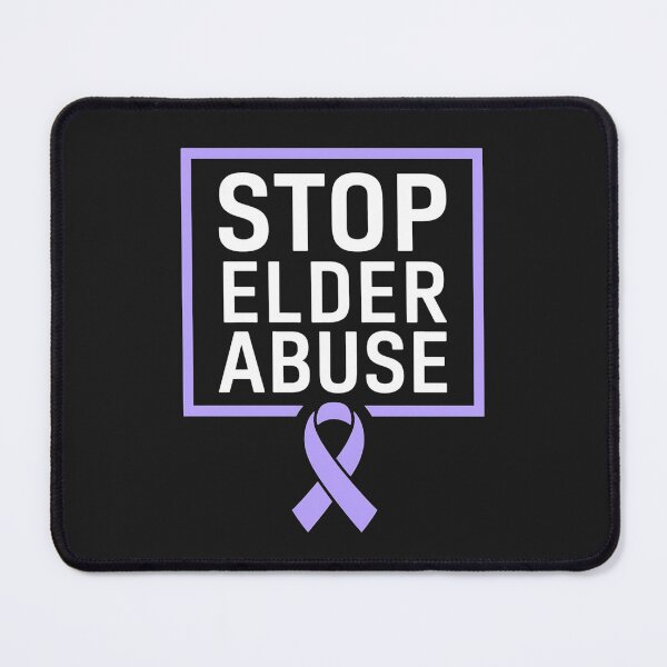 Item preview, Stop Elder Abuse Awareness Month Groovy designed and sold by itsnothatweird.