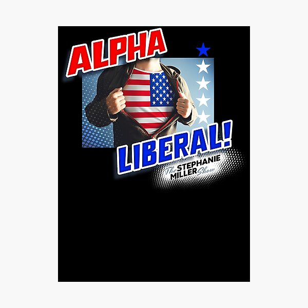 Item preview, Alpha-Liberal-(Shirt-Rip)---Listener-Robert designed and sold by JanKeil.