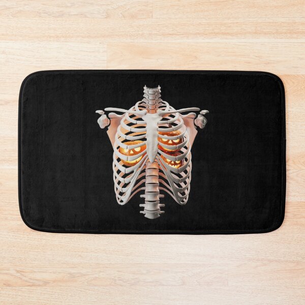 Item preview, Skeleton Rib Cage Pumpkin Halloween Trendy designed and sold by ToggleBet.