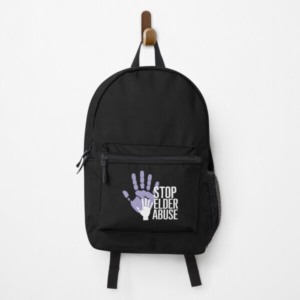 Item preview, Stop The Elder Abuse - Purple Elder Abuse Awareness Ribbon designed and sold by itsnothatweird.