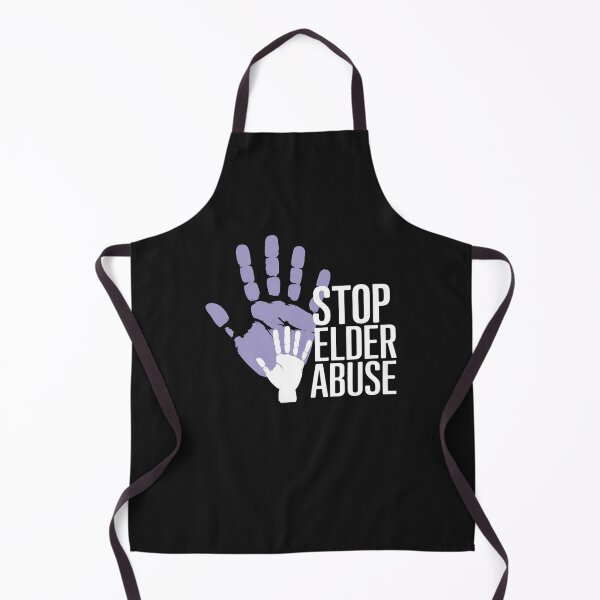 Item preview, Stop The Elder Abuse - Purple Elder Abuse Awareness Ribbon designed and sold by itsnothatweird.
