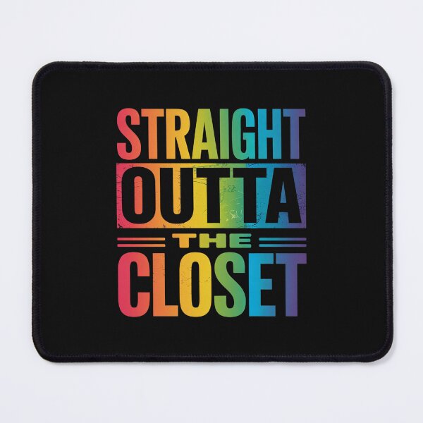 Item preview, Straight Outta The Closet LGBT Gay Pride designed and sold by itsnothatweird.