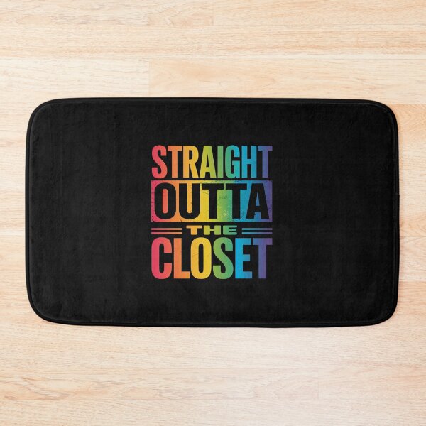Item preview, Straight Outta The Closet LGBT Gay Pride designed and sold by itsnothatweird.
