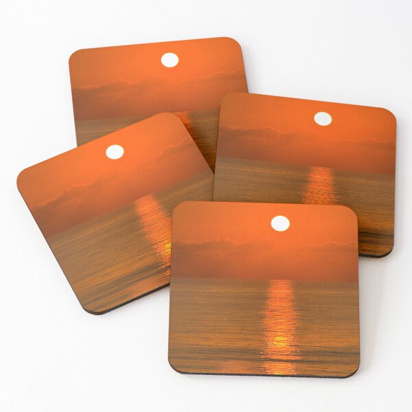 Item preview, Daytona Beach Sunrise Over the Calm Ocean designed and sold by royalswin.