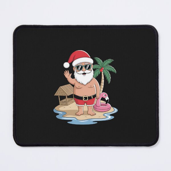 Item preview, Summer Santa Flamingo Floater Funny Christmas In July Gift designed and sold by itsnothatweird.