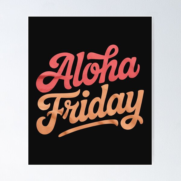 Item preview, Summer Shirt Beach Vacation Funny Aloha Friday Hawaii designed and sold by itsnothatweird.