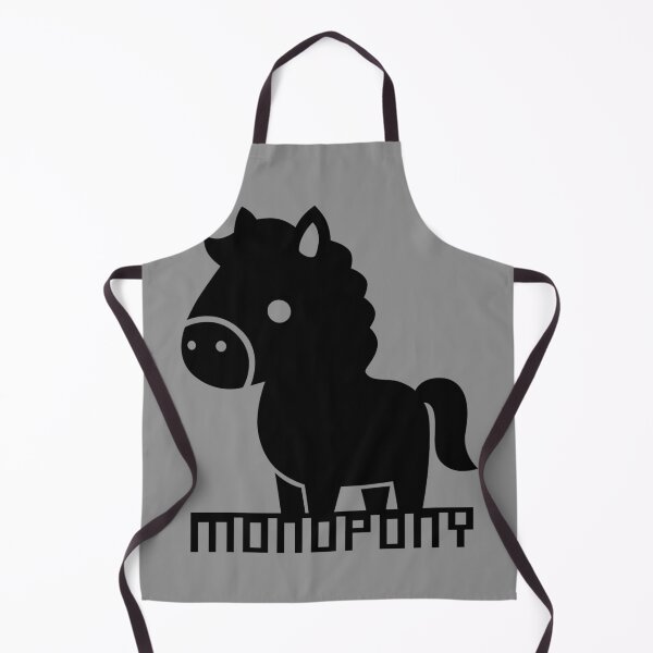 Artikelvorschau, MONOPONY – Schwarzes Silhouette Pony Design entworfen und verkauft von DarYang.