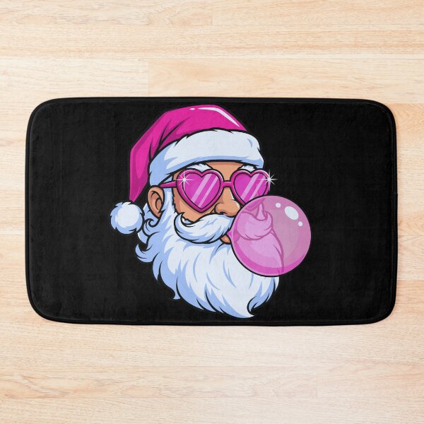 Item preview, Barbiecore Santa – Bubblegum Sparkle Pop designed and sold by A Little Unhinged.